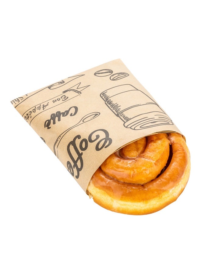 Restaurantware 12 x 12 Inch Pastry Sheets, 500 Durable Sandwich Wrapping Papers - Greaseproof, Microwavable, Kraft Paper Food Basket Liners, For Restaurants, Bakeries, Or Coffee Shops  - Image 2