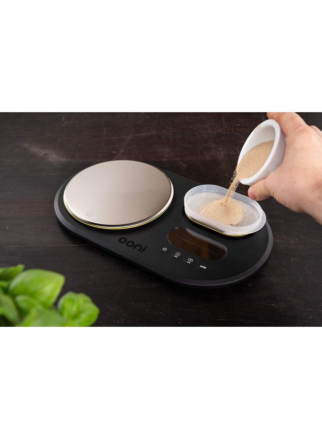 ooni موازين رقمية مزدوجة من أوني - موازين طهي رقمية - موازين طعام رقمية للمطبخ - شاشة LCD مع بطاريات - ملحقات فرن البيتزا من أوني - Image 2