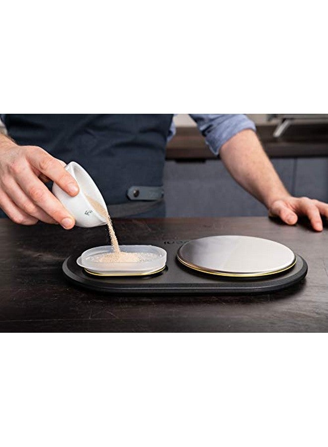 ooni موازين رقمية مزدوجة من أوني - موازين طهي رقمية - موازين طعام رقمية للمطبخ - شاشة LCD مع بطاريات - ملحقات فرن البيتزا من أوني - Image 4