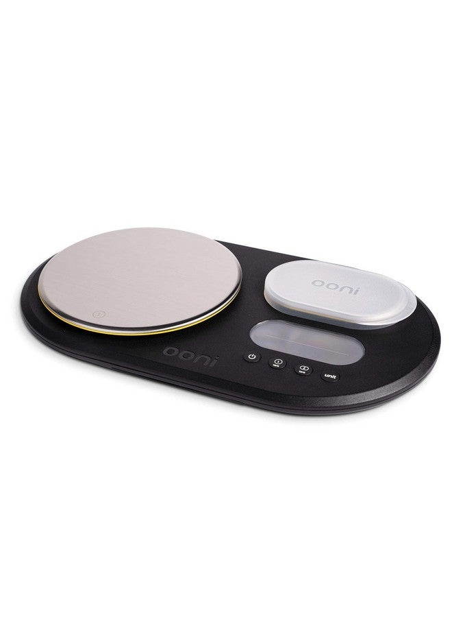 ooni موازين رقمية مزدوجة من أوني - موازين طهي رقمية - موازين طعام رقمية للمطبخ - شاشة LCD مع بطاريات - ملحقات فرن البيتزا من أوني - Image 1
