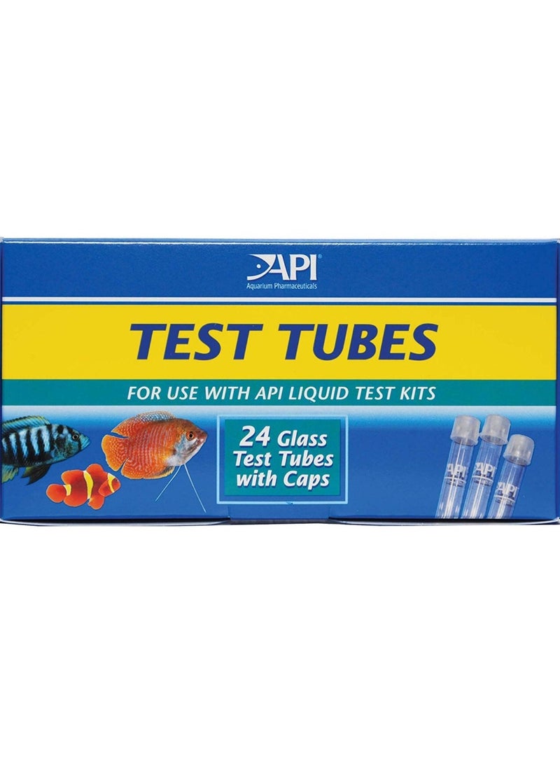 API Replacement Test Tubes for Aquarium Liquid Test Kits, 24 count