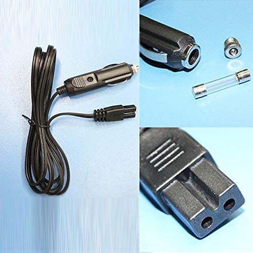 CfoPiryx 12V DC 2M Car Charger Extension Cable, Mini Fridge Power Cable Plug, for Cooler Cool Box and Portable Equipment Power Supply Cable (Size:12V) - Image 2