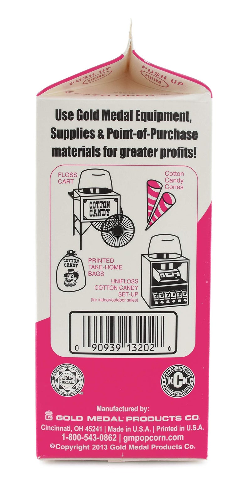 Gold Medal 3208 Bubble Gum Flossugar, 3.25 lb Carton - Image 3