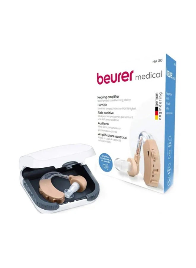 HT Digital stethoscope from Beurer, to enhance hearing with 3 silicone sizes + storage box, stethoscope to enhance hearing - Image 3