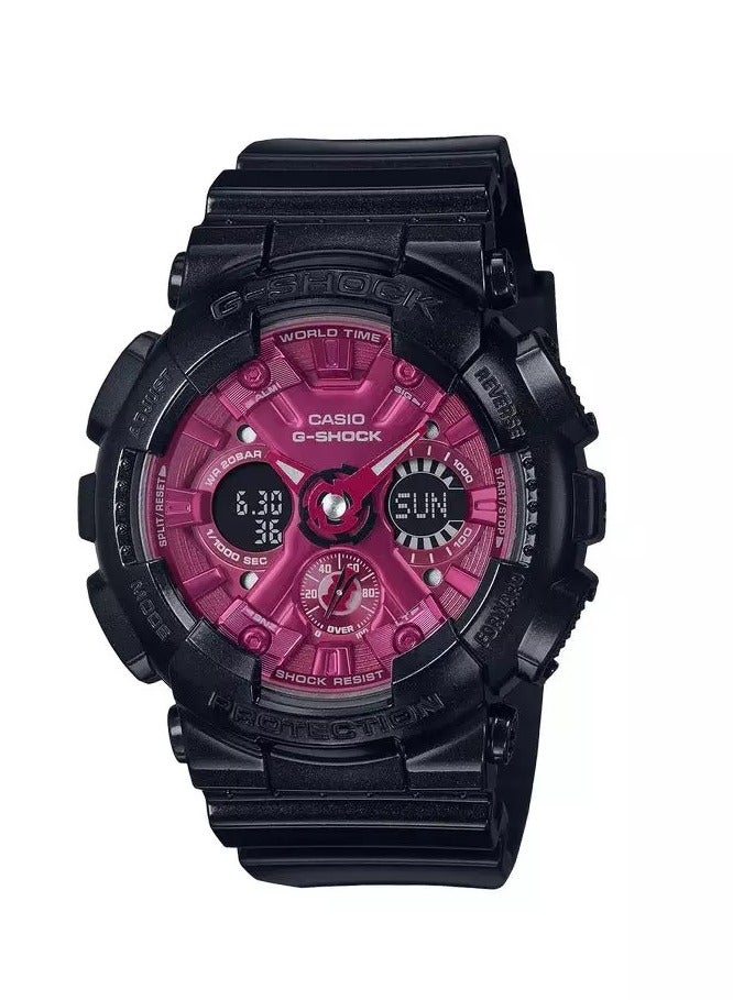 كاسيو ساعة جي شوك النسائية - GMA-S120RB-1ADR - Image 1