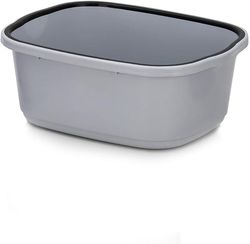 LANKESH ENTERPRISE Unbreakable Plastic Multipurpose Bathroom Tub Laundry Clothes Washing Bucket Tub Home Accessories Set Rectangular Small Kids Tub Design Pink - Image 4