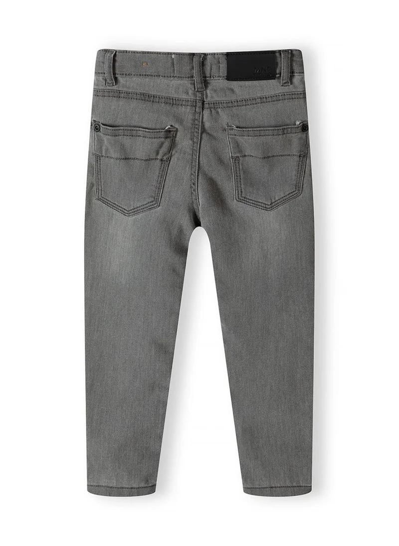 مينوتي Teen Boys Knitted Structured Denim Jean