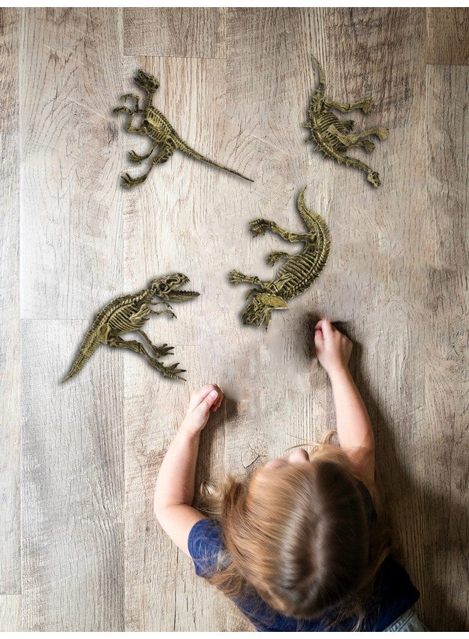 ساينس 4 يو مجموعة حفريات الديناصورات 4 في 1 مجموعة حفر أحفورية للأطفال بناء 4 حفريات ديناصورات 46 قطعة مجموعة آثار مجموعة صيد ألعاب الديناصورات للأولاد والبنات من سن 6 سنوات فما فوق - Image 4