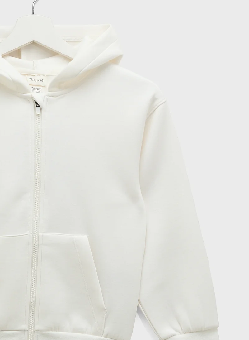 H&M Drymove™ Zip-Though Sports Hoodie