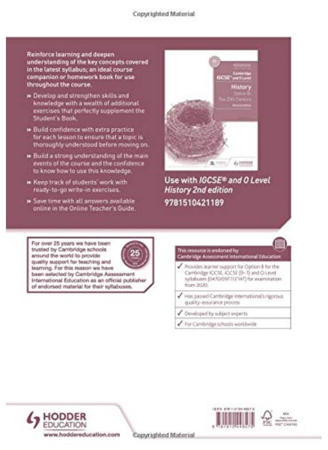 null - Cambridge IGCSE and O Level History Workbook 2B - Depth study: Germany, 1918-45 - Image 1