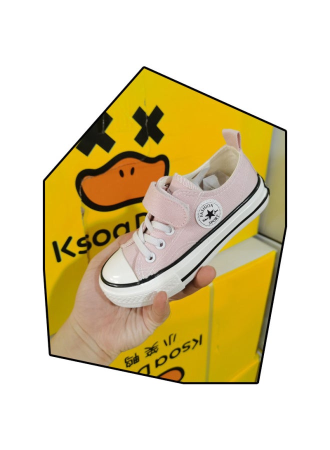 Children's Shoes, Boys' Canvas Shoes,  Spring & Fall New Girls' White Shoes, Versatile Casual Shoes, Medium And Large Kidsren's Sneakers