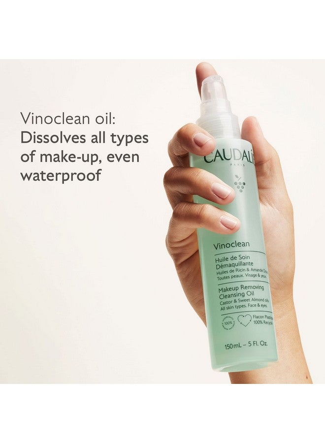 CAUDALIE Vinoclean Makeup Removing Cleansing Oil 5 Oz - Image 3
