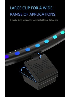 XiuWoo Adjustable USB RGB LED Monitor Light Screen Lamp With RGB Backlight 60cm For Over 24inches Cured Monitor Gaming Room  - Image 2