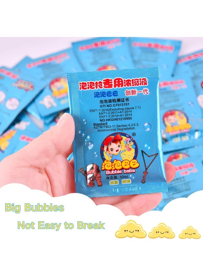 Joyeworld 10ML Bubble Solution Refill,Concentrated Bubble Essence,Bubble Gun Bubble Wand Special Refill,Bubble Machine Toy Accessories(20Pcs) - Image 3