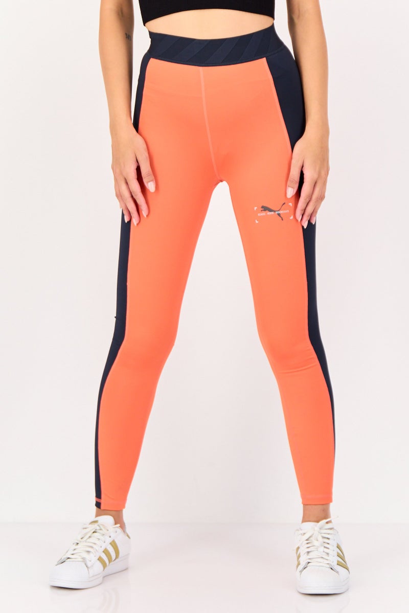 PUMA Women Sportswear Fit Pull On 7/8 Leg Training Leggings, Multicolor - Image 1