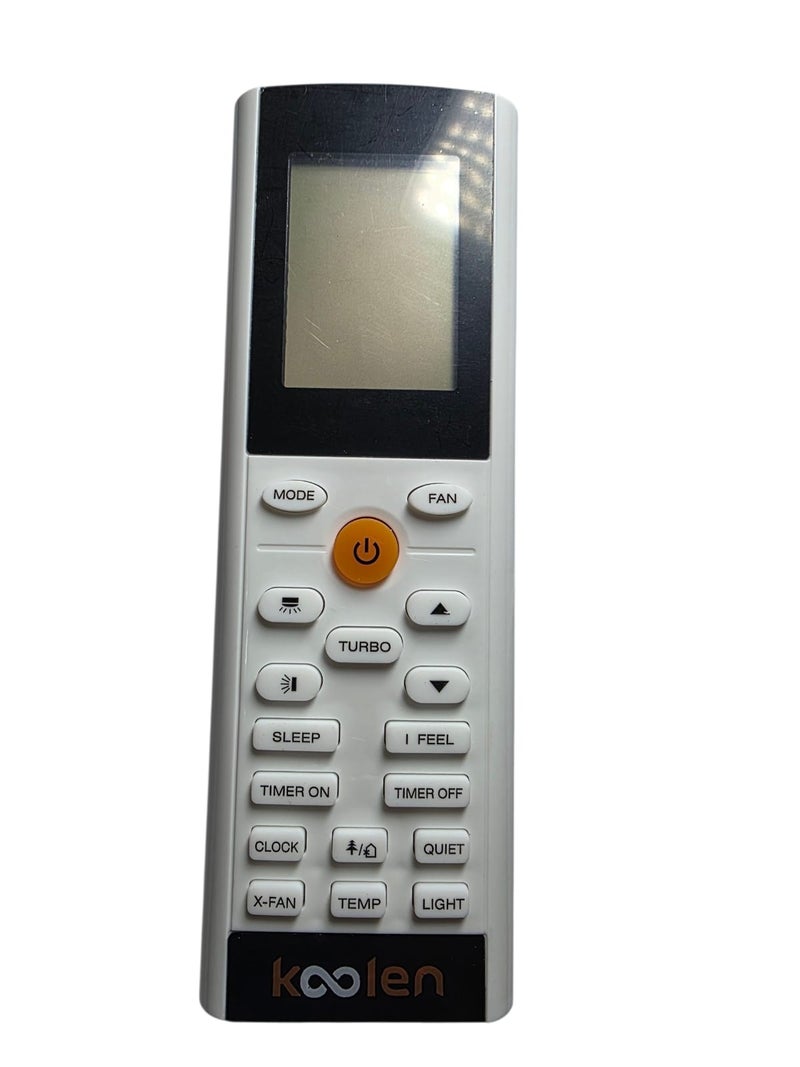 Koolen air conditioner remote control, likely compatible with Gree units - Image 1