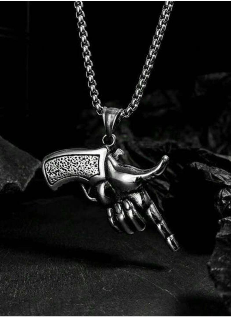 JewelryLand Elegant & Stylish Necklace For Men  - Image 2