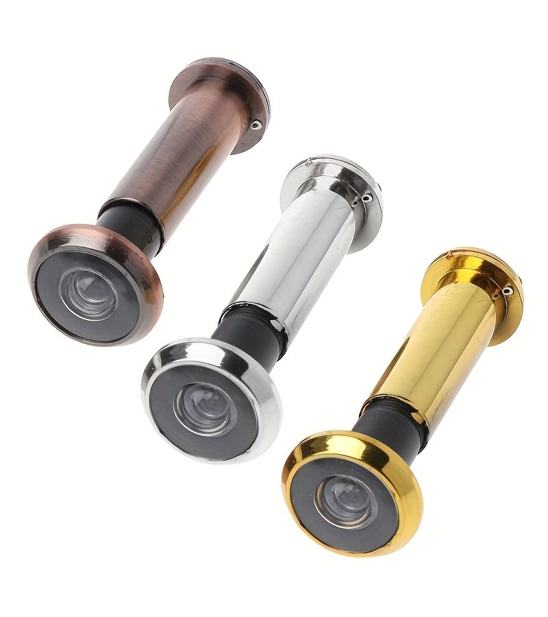 Golden 220 Degree Wide Angle Door Peephole Viewer 30mm Anti Theft Security Lens - Image 4