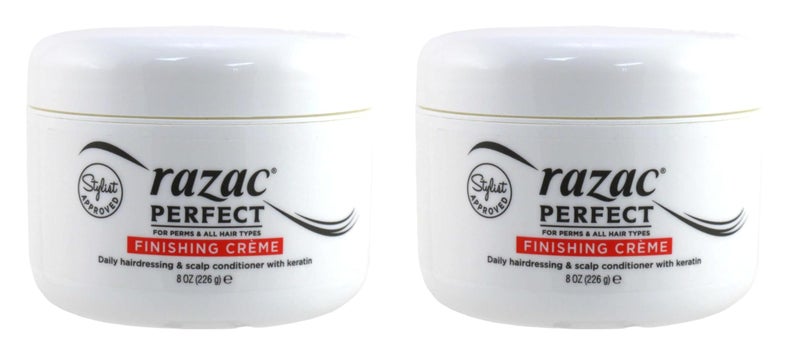 Razac Perfect For Perms Finish Creme 8 Ounce (235ml) (2 Pack) - Image 1