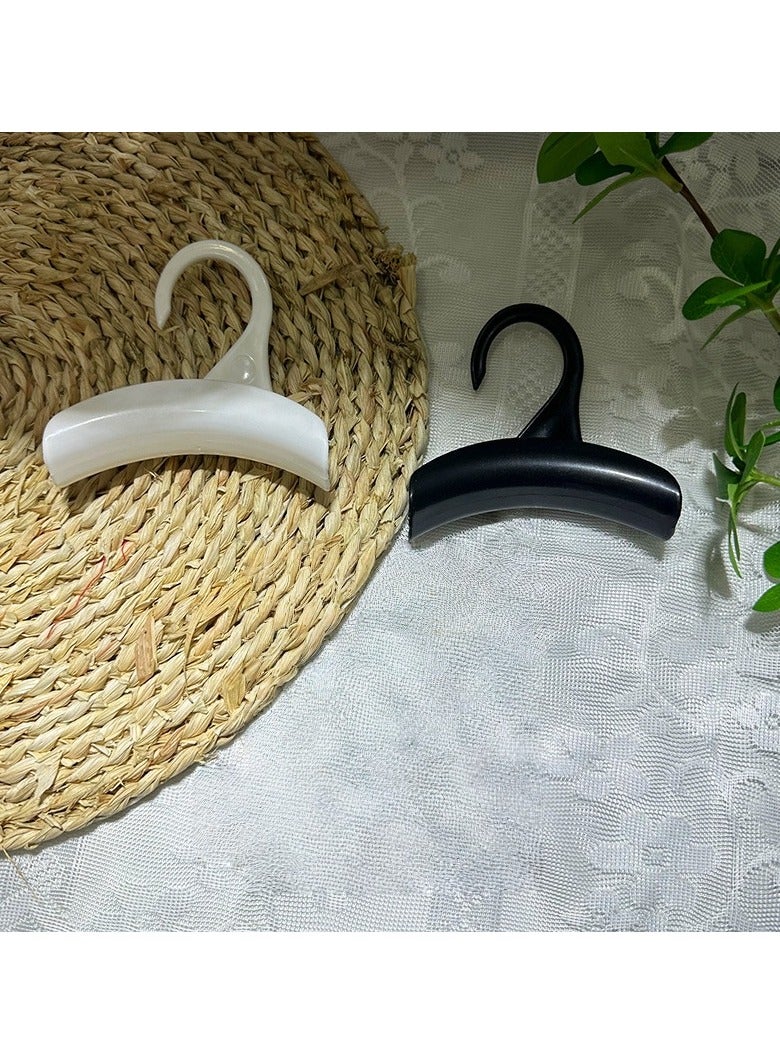 وينر 8 قطع من خطافات تعليق الحقائب المصنوعة من الأكريليك لتعليق حقائب اليد وحقائب اليد وحقائب اليد وحامل منظم للخزانة لتخزين حقائب الظهر وحقائب اليد والمحافظ - Image 5