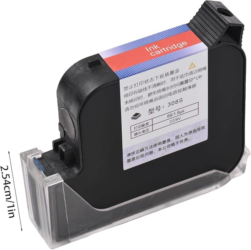 Eujgoov 45ml Large Capacity High Definition 5 Color Black Ink Cartridge Replacement for M20 T50 Handheld Inkjet Printer - Image 3