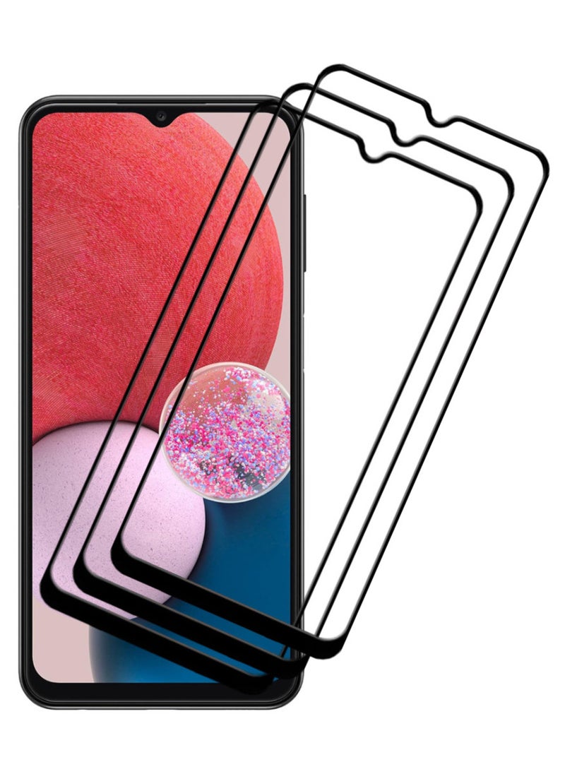ACLIX 3 Pieces Antistatic ESD Dustproof Premium Quality High Definition Tempered Glass Screen Protector Designed For Samsung Galaxy A13 - Image 1
