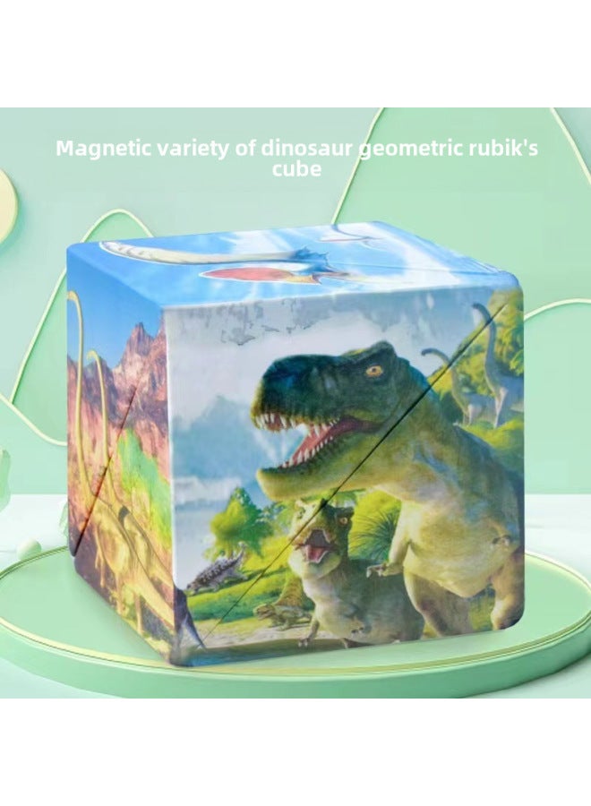 Children's Educational Toys Gift Three-dimensional Magic Cube Decompression Artifact 3d Unlimited Magic Cube Stall Stall - Image 1