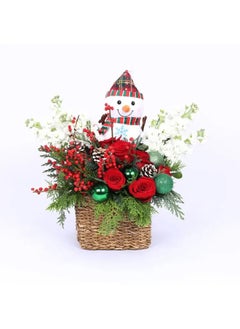 Winter Wishes Flower Basket