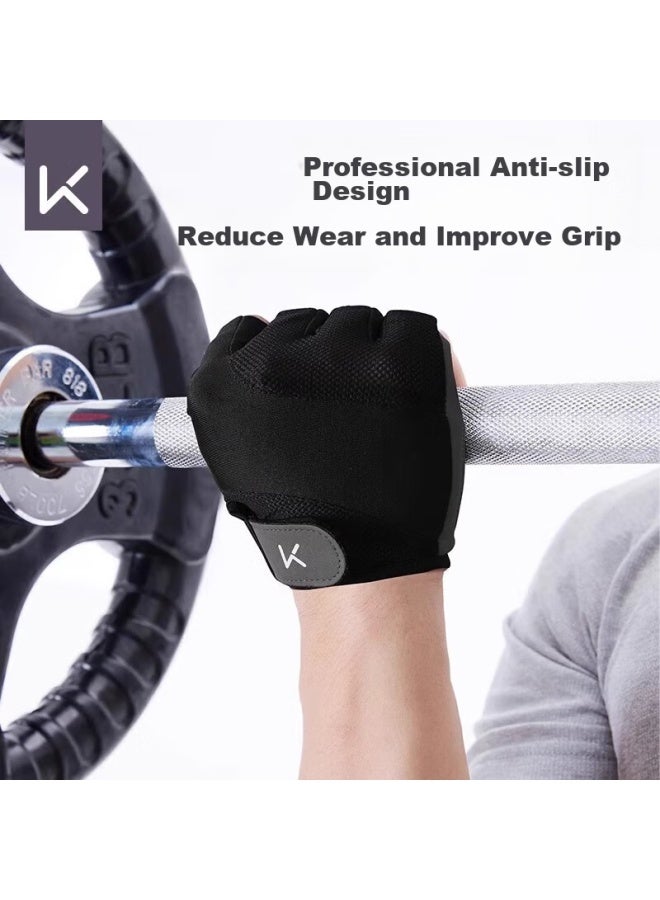 Keep Fitness Gloves For Men And Women, Cycling, Pull-ups, Sports, Single Bar, Anti-callus, Non-slip, Gym Equipment, Weightlifting Hand Protection - Image 4