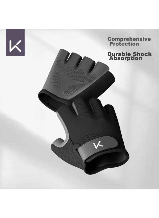Keep Fitness Gloves For Men And Women, Cycling, Pull-ups, Sports, Single Bar, Anti-callus, Non-slip, Gym Equipment, Weightlifting Hand Protection - Image 2