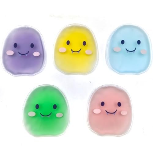 coldchill Reusable Click Instant Heat Packs, Pocket Hand Warmers, Snap It Hot/Cold Gel Heating Pad for Adults & Kids, Instant Hot Pad, Hot Compress, Hand Click Gel Warmers for Body (5 Ghosts) - Image 5
