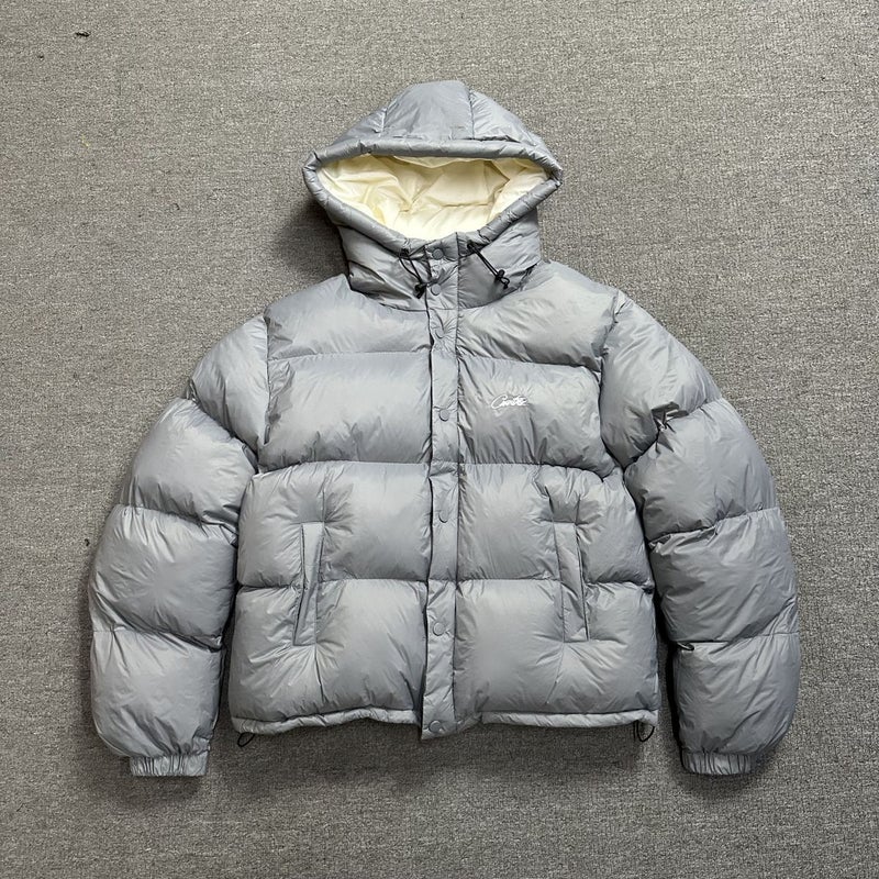Corteiz Alcatraz Island Men'S And Women'S Thickened Trendy Brand Hooded Loose Couple'S Warm Cotton-Padded Jacket Coat - Image 5