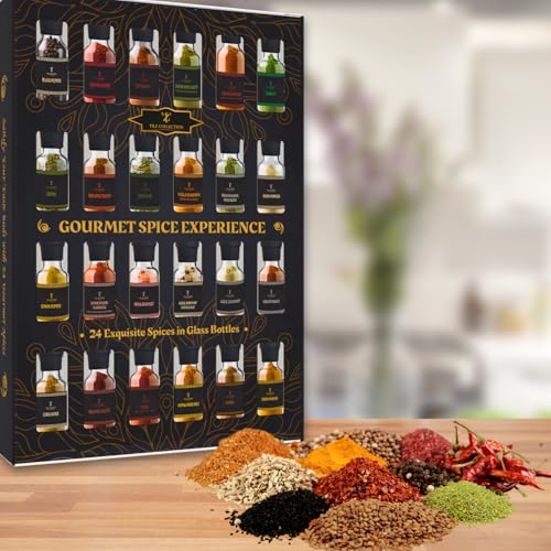 TILZ COLLECTION Spice Gift Set -24 Gourmet Spices For Cooking, Grilling, Rubs, Mixed Spice, Herbs, Spices & Seasonings, All Purpose Seasoning, Cooking Gifts For Men, Women, Birthday, Housewarming Gifts - Image 5