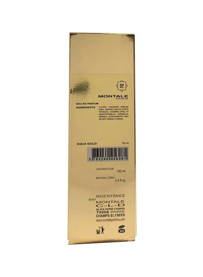 MONTALE Aqua Gold EDP 100ml - Image 4