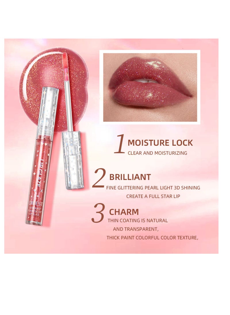 KASTWAVE 9 Colors Glitter Liquid Lipsticks, Waterproof Long Lasting Non-Stick Cup Liquid, Matte Moisturizing Liquid Lipsticks, Suitable for Women Beauty Cosmetics Makeup - Image 3