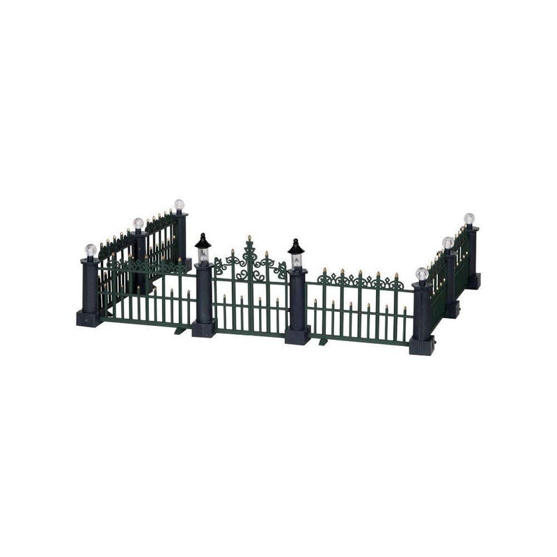 Lemax Village Collection Classic Victorian Fence Set of 7  24534