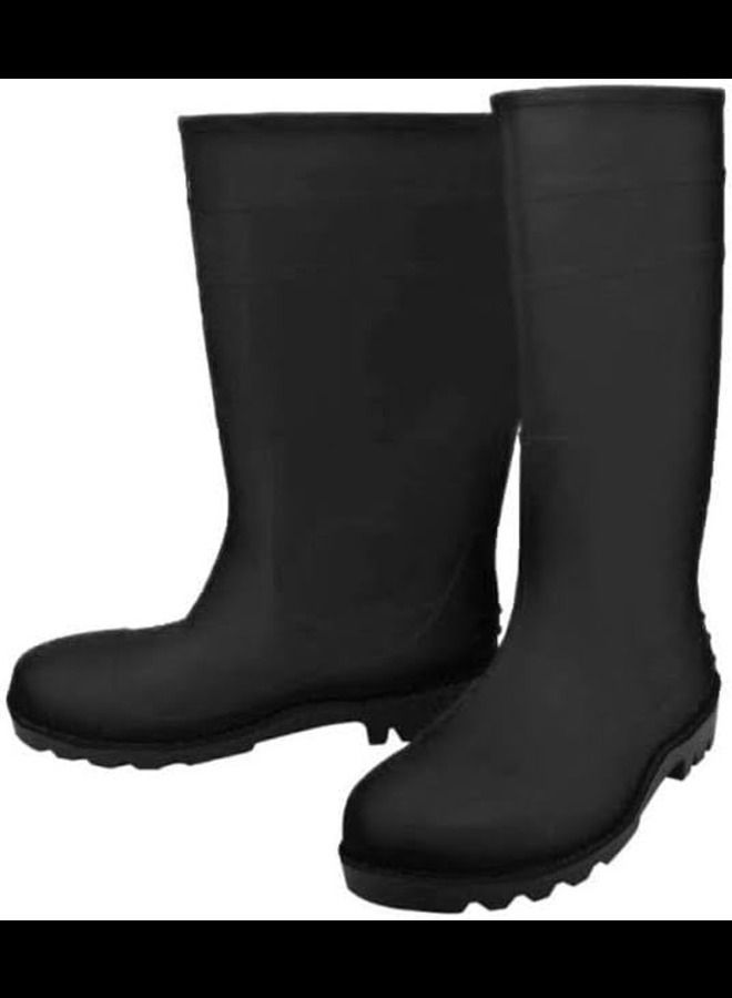 ABBASALI Safety Waterproof Gum Boots – Protective Anti-Skid Wear Resistant Industrial Shoes - Image 1