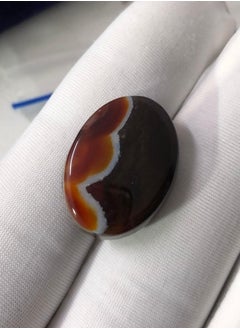 HADI Natural Sulaimani Agate - 17 carats - 21x16mm  - Image 2