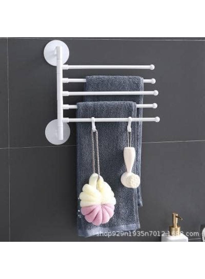 حامل فوط مع 5 أذرع دوارة 180 درجة - Image 5