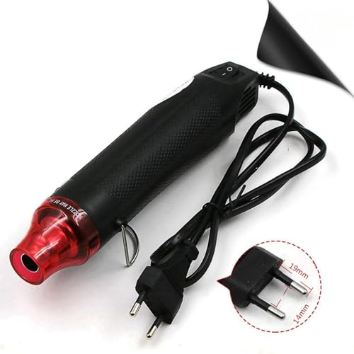 DIANZHU Heat Gun for Crafts, 220V 300W Hot Air Gun Tools Shrink Gun with Stand and Power Cord, for Shrinking Wrapping PVC, DIY Embossing and Drying Paint - Image 3