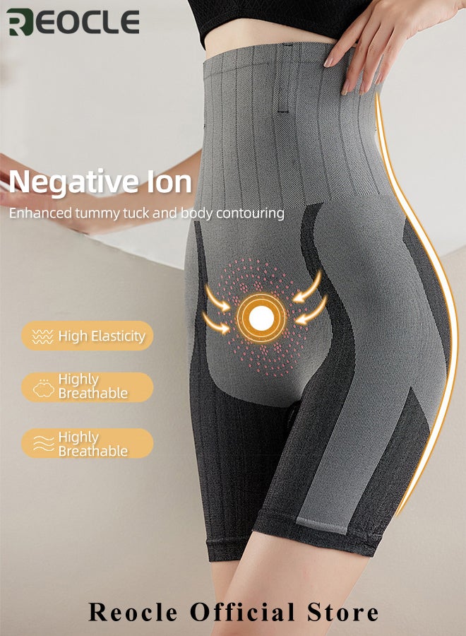 REOCLE Women's High Waist Body Shaper Shorts Shapewear Tummy Control Thigh Slimming Technology Compression Bodysuit Postpartum Belly Slimming Corset - Image 3