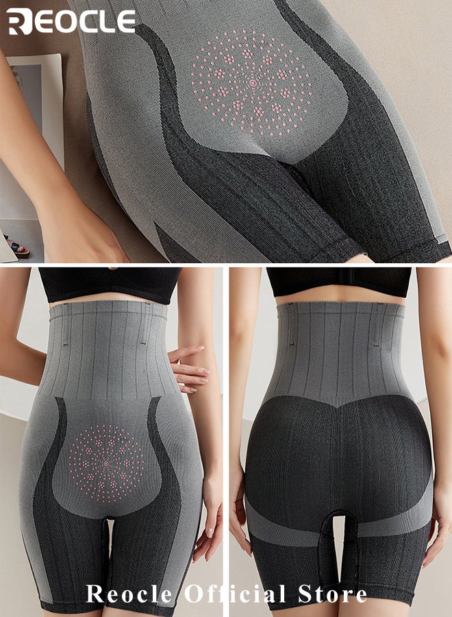REOCLE Women's High Waist Body Shaper Shorts Shapewear Tummy Control Thigh Slimming Technology Compression Bodysuit Postpartum Belly Slimming Corset - Image 5