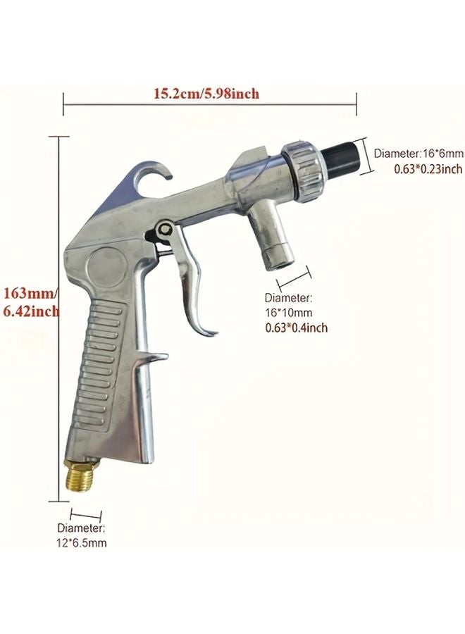 Variant Color Sand Blasting Gun Set With Air Adapter Rust Remover - Image 4