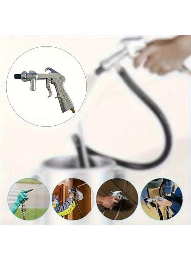 Variant Color Sand Blasting Gun Set With Air Adapter Rust Remover - Image 5