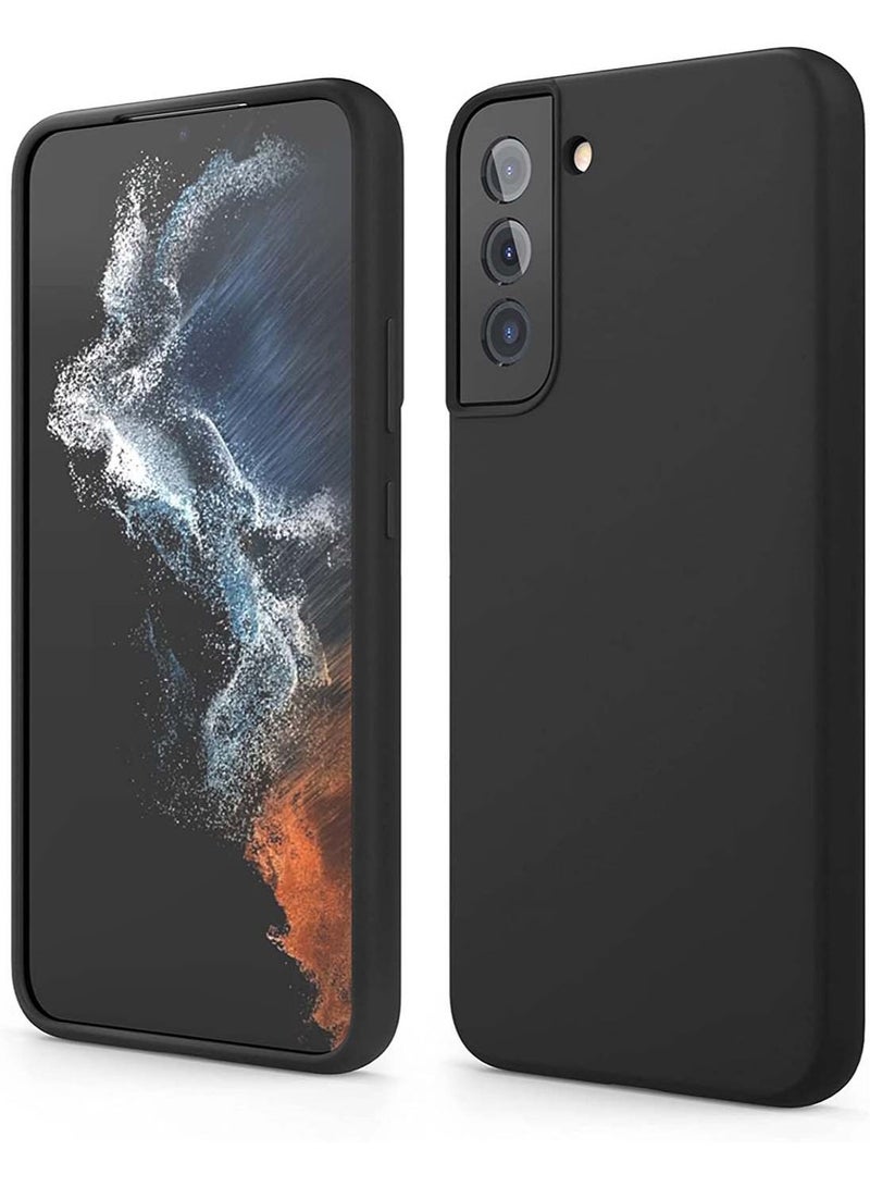 Elago Silicone for Samsung Galaxy S22 Plus Case Cover - Black - Image 1