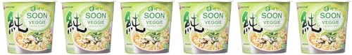 Nongshim Soon Cup Noodle Soup, Veggie, 2.6 Ounce (Pack of 6) - Image 3