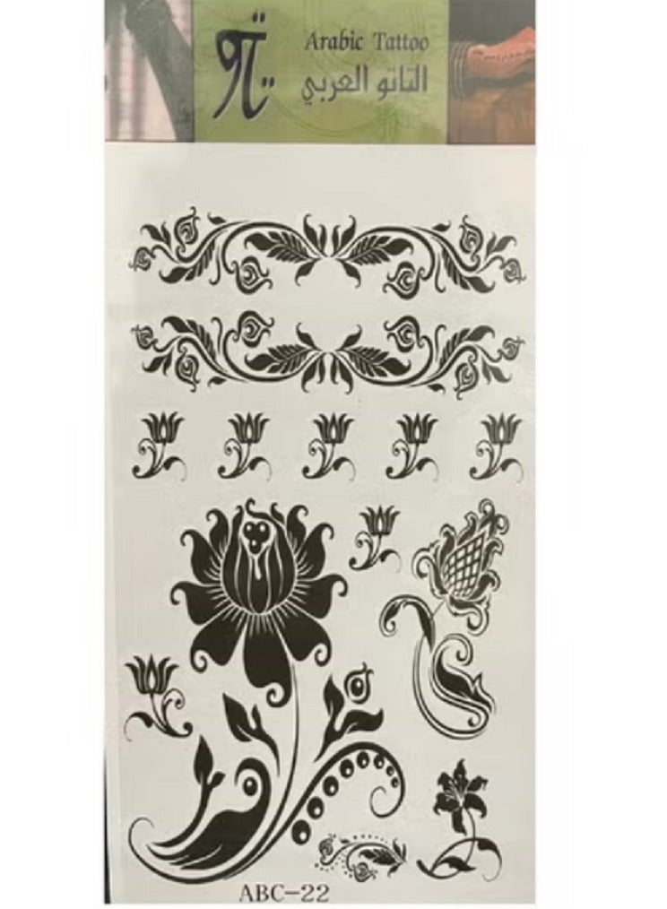 Generic Rose Tattoo Sticker