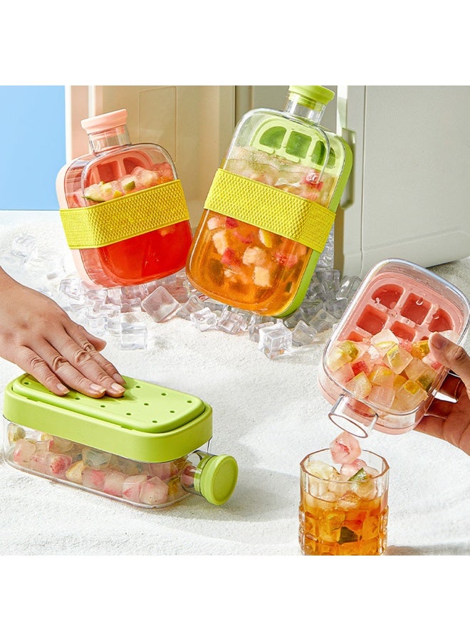 2in1 Multifunction Ice Cube Mould Water Bottle Summer Cool Outoor Camping Sport Press Style Gym Water Cup Ice Cube Mold Cold Drink Maker - Image 5