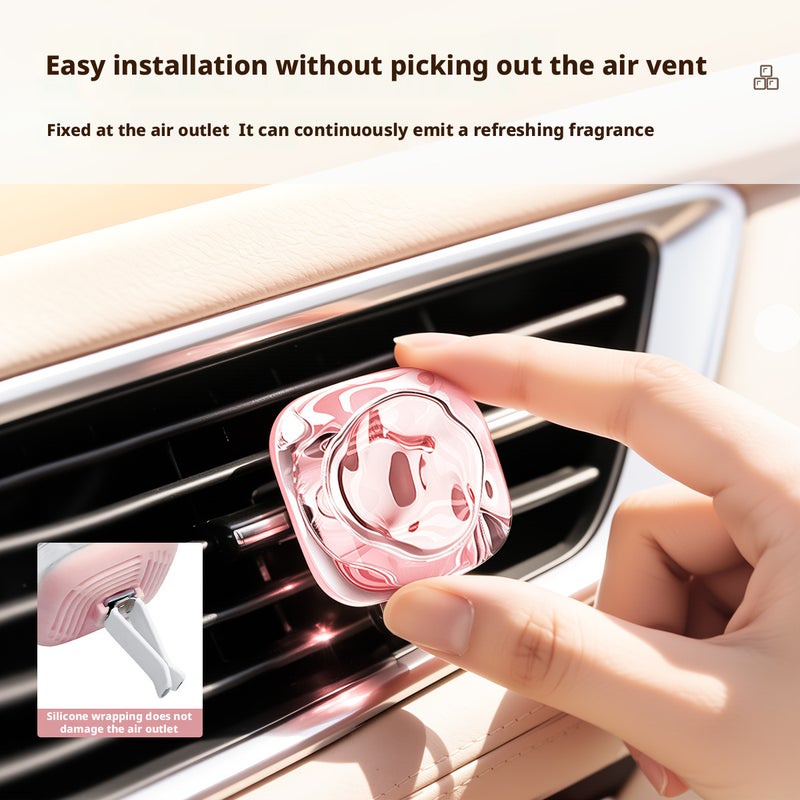 Ice Cube Car Air Freshener Vent Clip Perfume - Image 3