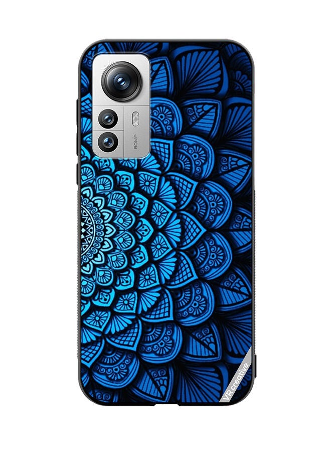 VR CREATIVE Protective Case Cover For Xiaomi 12 Pro Mandala Design Multicolour - Image 1